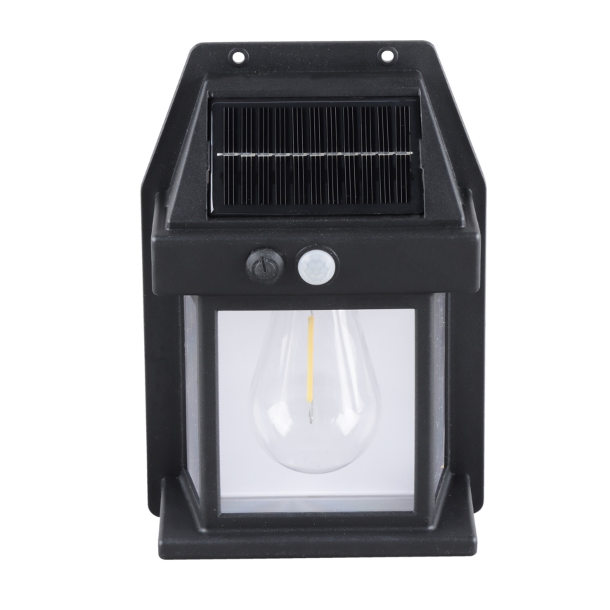 Диммируемый солнечный LED-фонарь с датчиком, 3,7 В, IP44, 1200 мА·ч