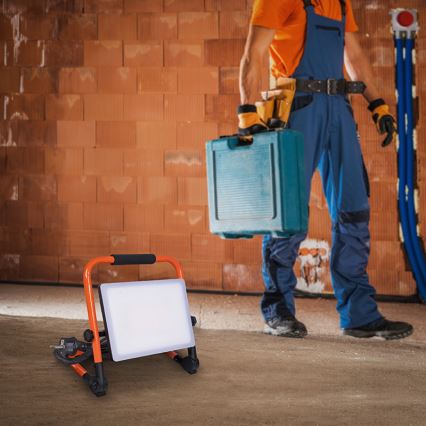 LED-прожектор со стойкой LED/100W/230V 4000K IP65