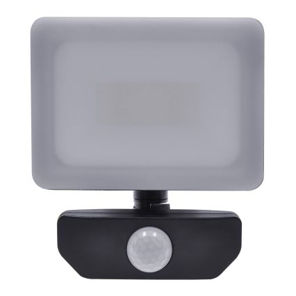 Светодиодный уличный прожектор с датчиком LED/10W/230V 4000K IP44