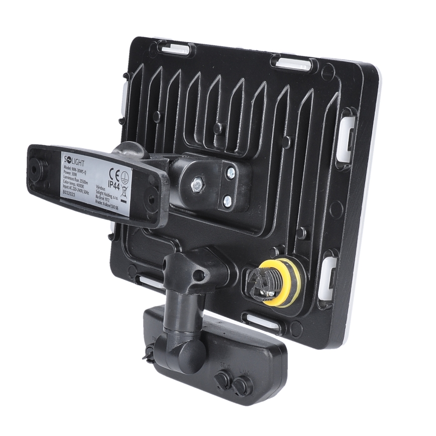 Вуличний світлодіодний прожектор з датчиком LED/30W/230V 4000K IP44