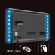 НАБІР 2x Світлодіодна RGB-стрічка для ТВ з пультом керування IP65 LED/USB 50см