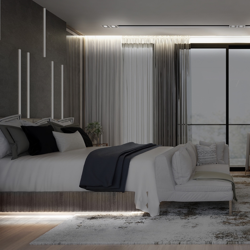 Світлодіодна стрічка LED/8Вт/м/230В 4000К 5м