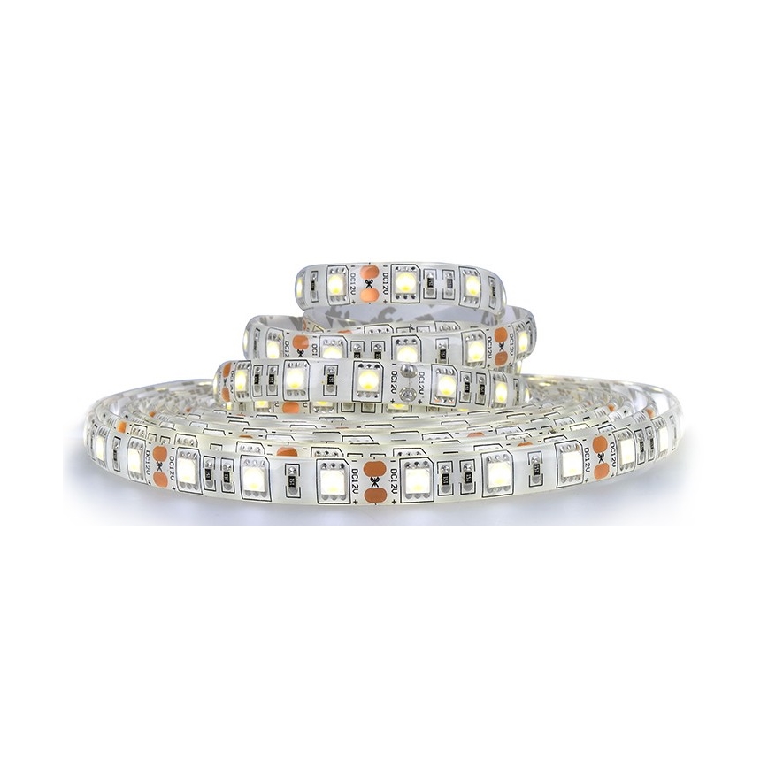 Светодиодная уличная лента LED/72W/12V 5 м IP65 холодный белый
