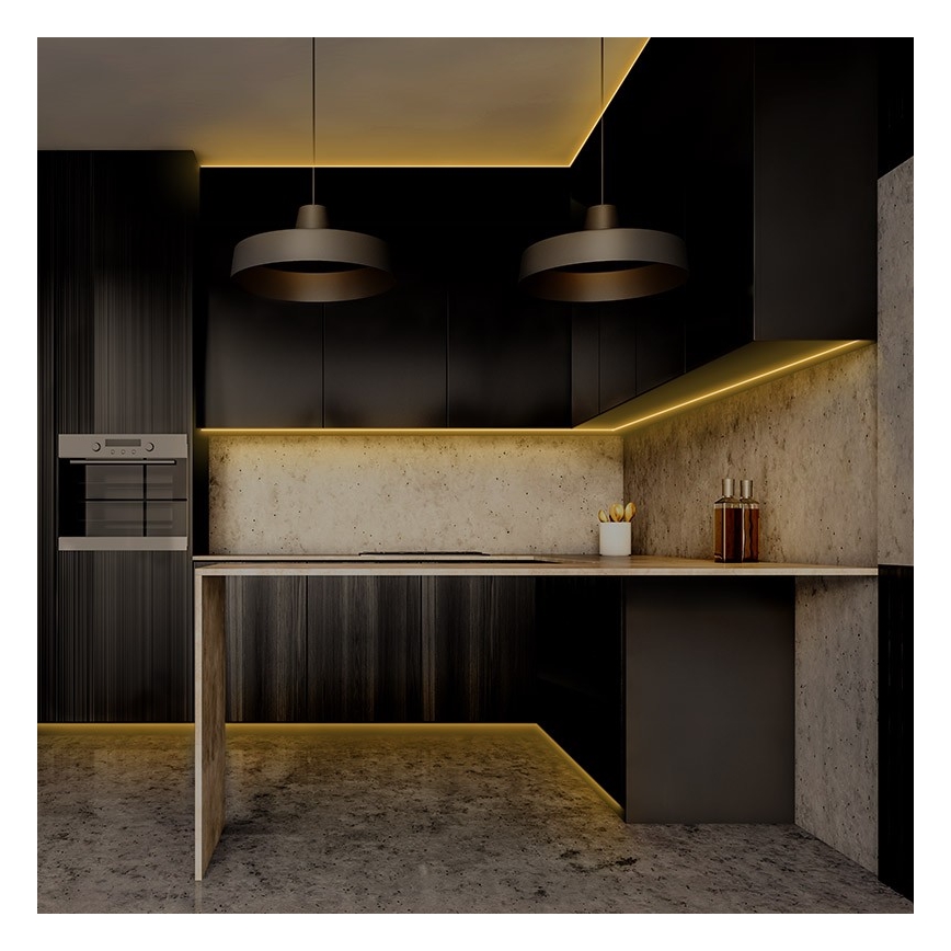 Вулична світлодіодна стрічка LED/72W/12V 5м IP65 теплий білий