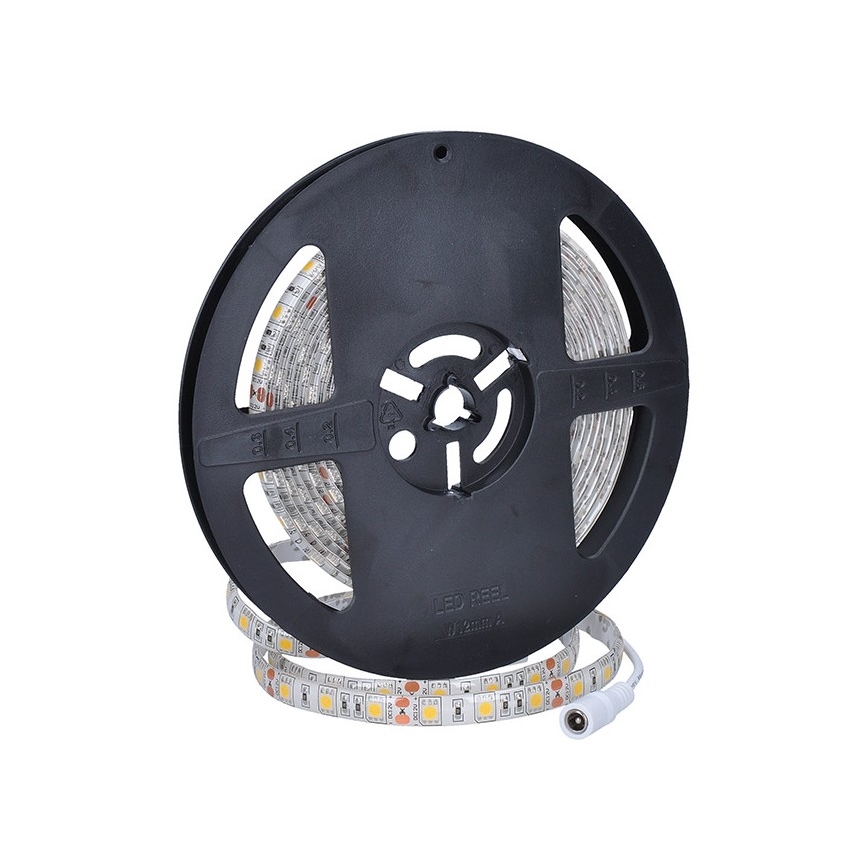 Вулична світлодіодна стрічка LED/72W/12V 5м IP65 теплий білий