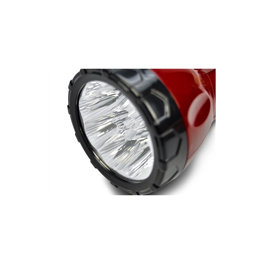 Світлодіодний акумуляторний ліхтарик 9xLED/4V