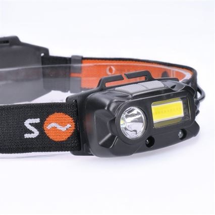 LED Налобний ліхтар LED/3W/Li-on 1200mAh IP44