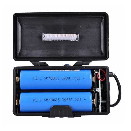 Світлодіодний акумуляторний налобний ліхтар LED/USB 2200mAh IP44