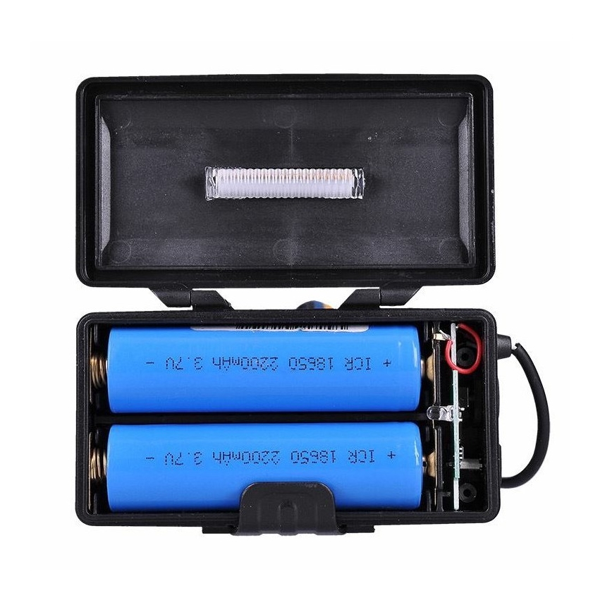 Світлодіодний акумуляторний налобний ліхтар LED/USB 2200mAh IP44