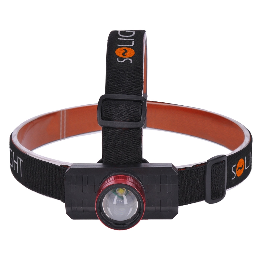 Светодиодный аккумуляторный налобный фонарь LED/3W/USB 1200mAh IP44