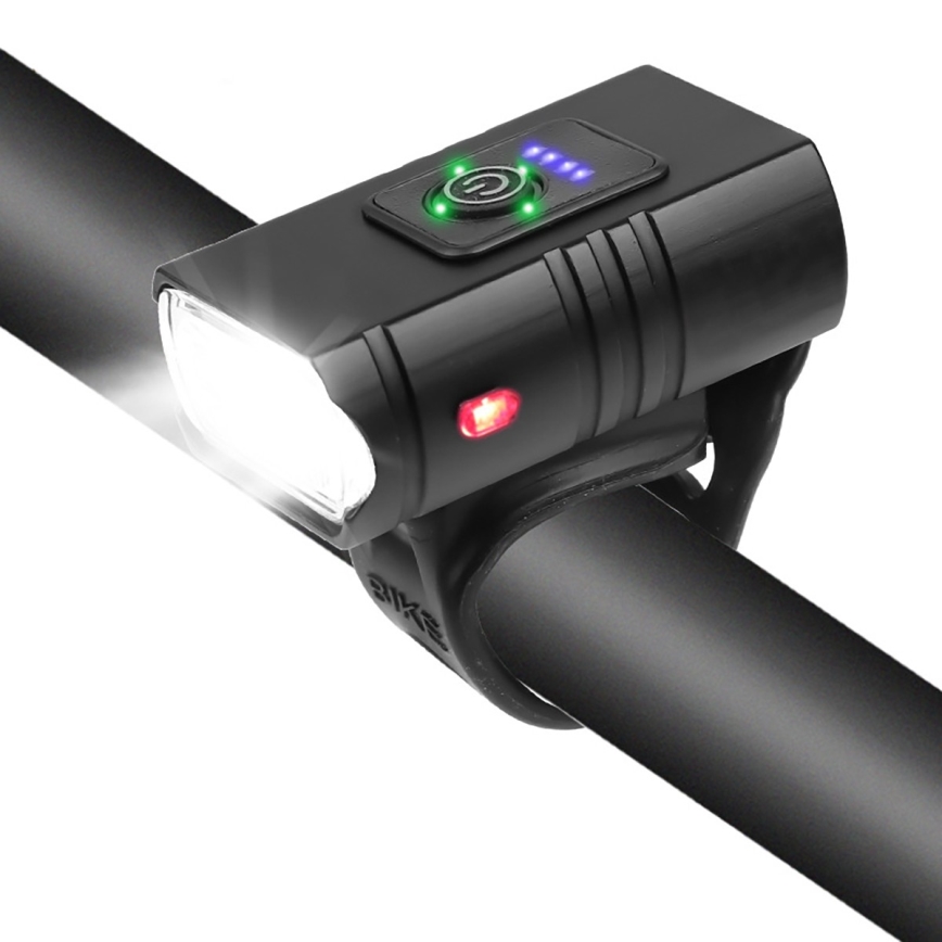 Світлодіодний акумуляторний велоліхтар LED/1200mAh/5V IP44