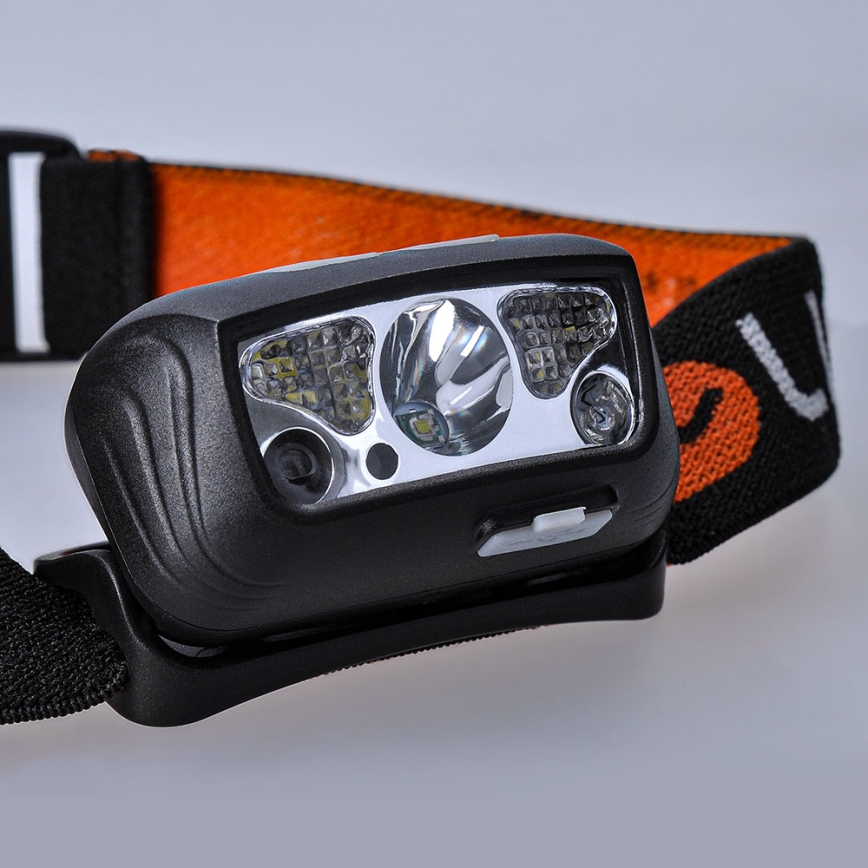 Світлодіодний акумуляторний налобний ліхтар LED/1200 mAh 3,7V IP44
