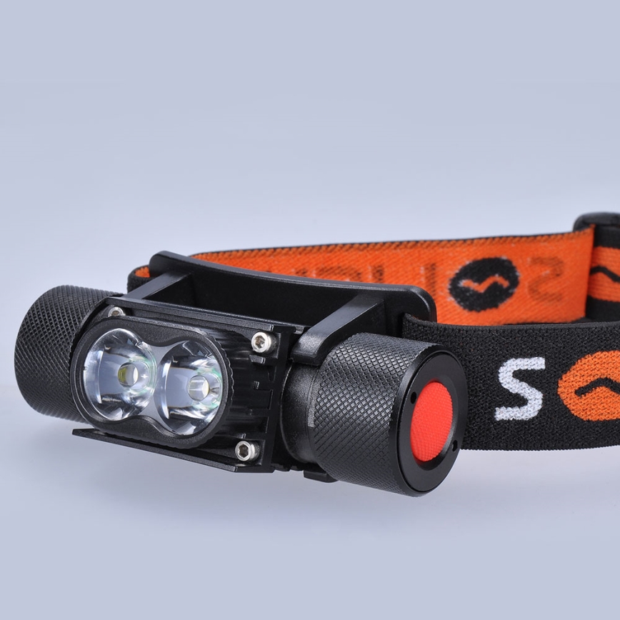 Світлодіодний акумуляторний налобний ліхтар LED/2200 mAh 3,7V IP44