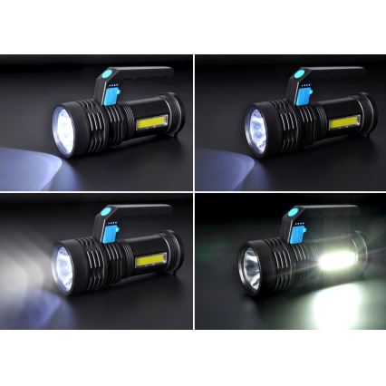 Светодиодный аккумуляторный фонарь LED/6W/800 mAh 3,7V IP44