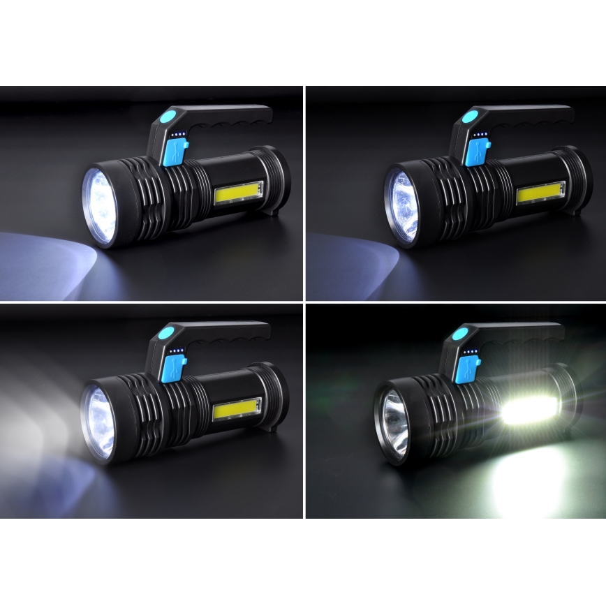 Светодиодный аккумуляторный фонарь LED/6W/800 mAh 3,7V IP44