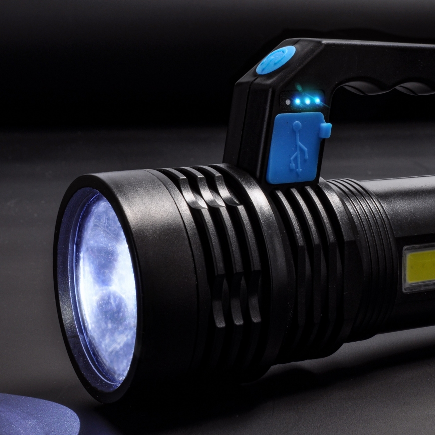 Светодиодный аккумуляторный фонарь LED/6W/800 mAh 3,7V IP44