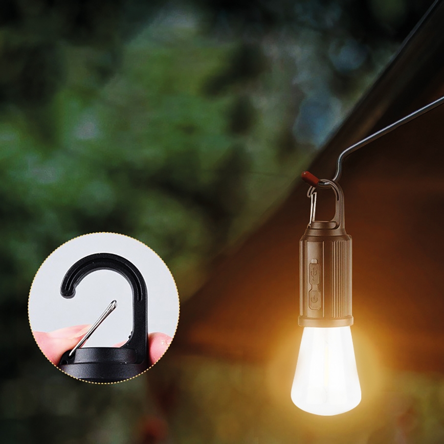 Кемпинговый светодиодный фонарь LED/3,7V 400 mAh IP44