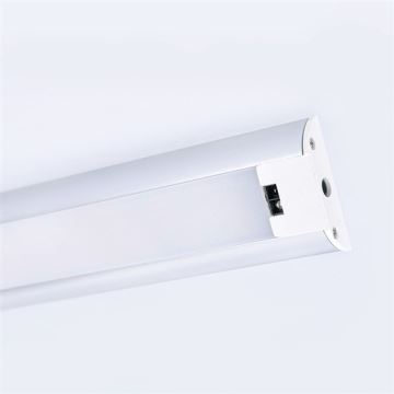 LED Люмінесцентний світильник для підсвітки стільниці з регулятором яскравості з датчиком LED/9W/230V