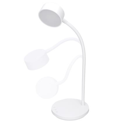 Сенсорна настільна LED лампа з регулюванням яскравості LED/4,5W/5V 3000/4000/6500K білий