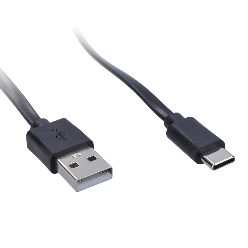 Світлодіодна регульована гнучка настільна лампа з кліпсою, акумуляторна LED/2W/1800 mAh 3000/4000/6500K чорна