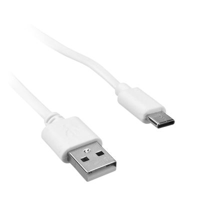 Світлодіодна регульована гнучка настільна лампа з кліпсою, акумуляторна LED/2W/1800 mAh 3000/4000/6500K біла