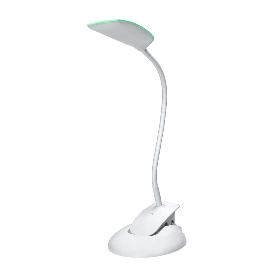 Світлодіодна настільна лампа з регульованою яскравістю podstavec i klip LED/5W/230V