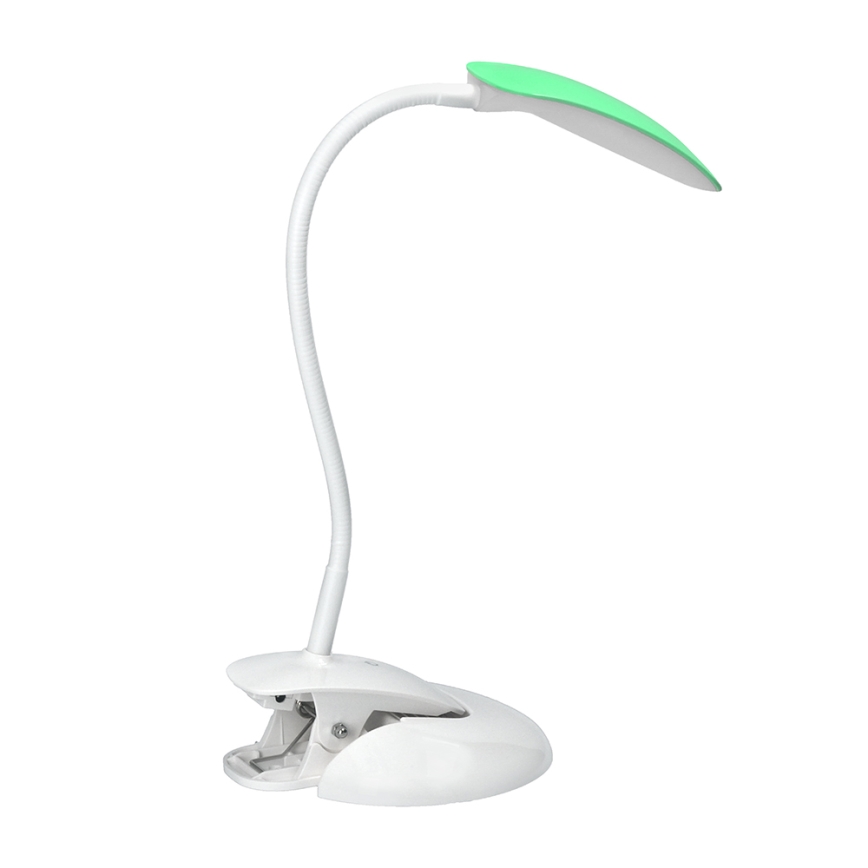 Світлодіодна настільна лампа з регульованою яскравістю podstavec i klip LED/5W/230V