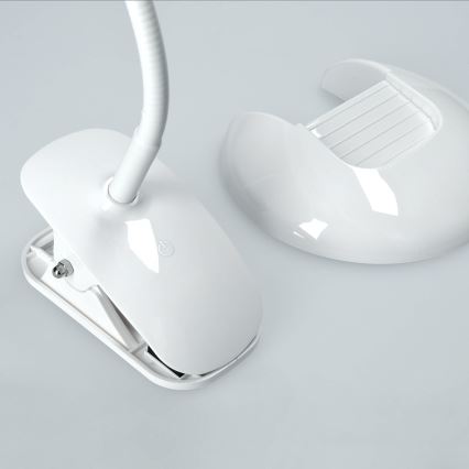 Світлодіодна настільна лампа з регульованою яскравістю podstavec i klip LED/5W/230V