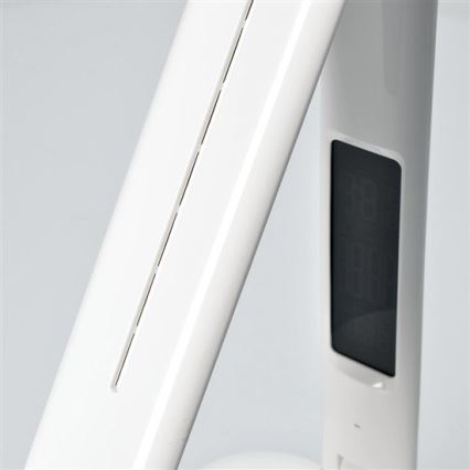 Светодиодная настольная лампа с регулированием яркости и дисплеем LED/6W/230V