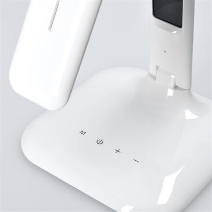 Світлодіодна настільна лампа з регульованою яскравістю s displejem LED/6W/230V