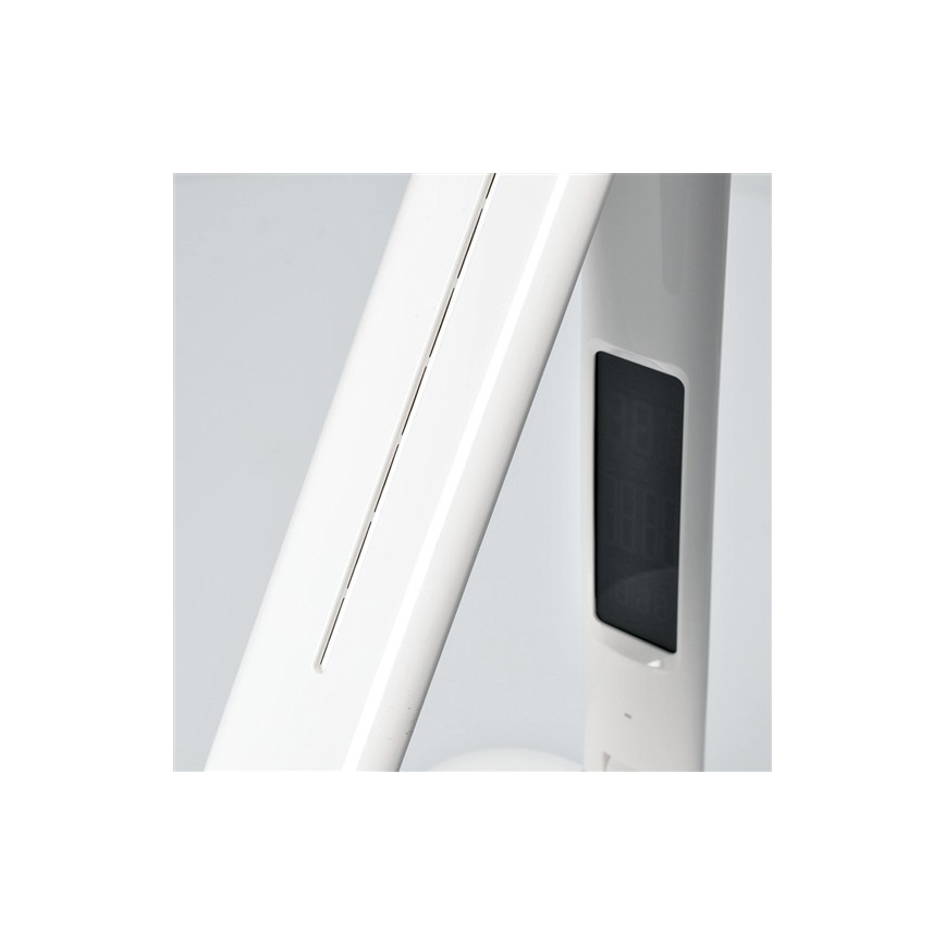 Світлодіодна настільна лампа з регульованою яскравістю s displejem LED/6W/230V