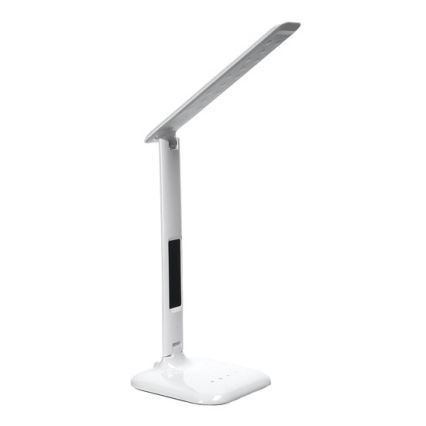 Світлодіодна настільна лампа з регульованою яскравістю s displejem LED/6W/230V
