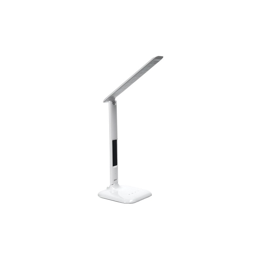 Світлодіодна настільна лампа з регульованою яскравістю s displejem LED/6W/230V