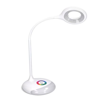 LED RGB Акумуляторна настільна лампа з регулятором яскравості LED/5W/5V 1800 mAh