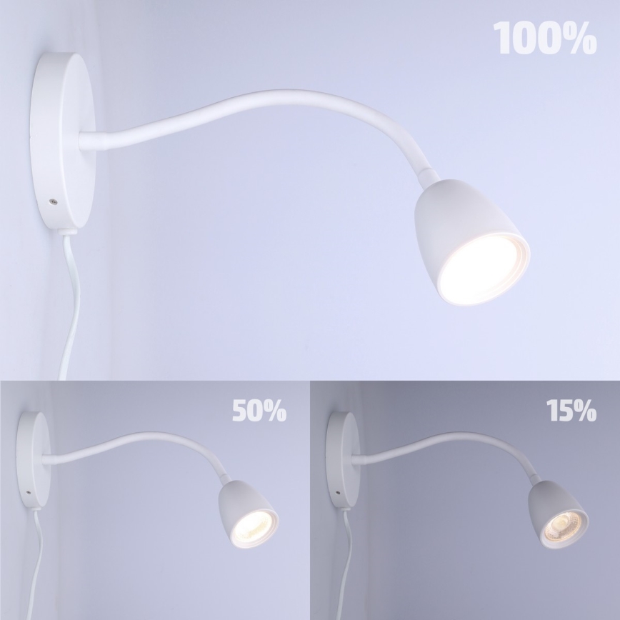 LED Настінна лампа з регулюванням яскравості LED/4W/230V
