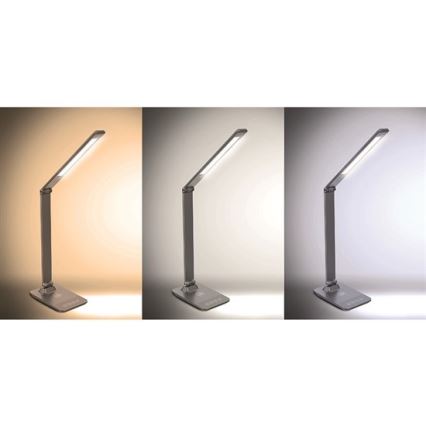 Светодиодная лампа с регулированием яркости с беспроводной зарядкой LED/10W/100-240V