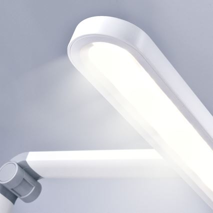 Светодиодная сенсорная настольная лампа с регулированием яркости LED/10W/5V 3000/4000/5000K белый