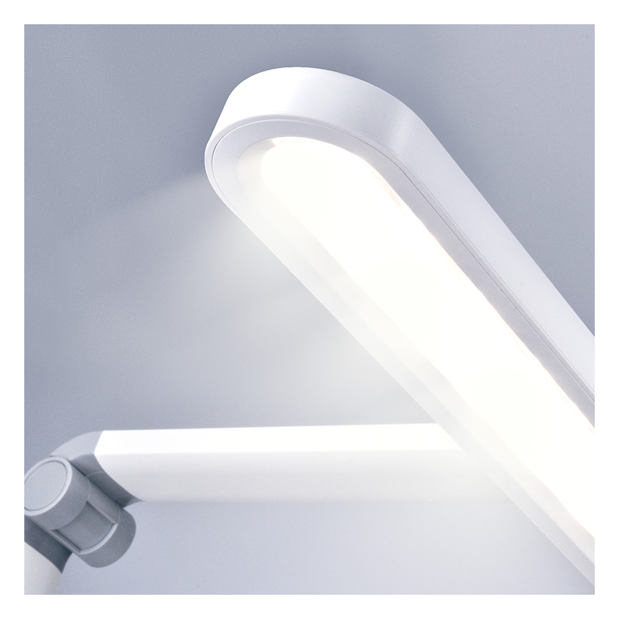 Светодиодная сенсорная настольная лампа с регулированием яркости LED/10W/5V 3000/4000/5000K белый