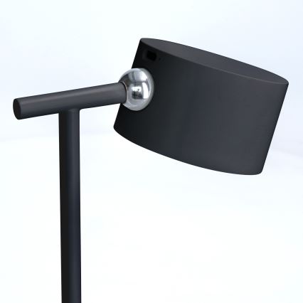 LED Сенсорна акумуляторна лампа з регулюванням яскравості 3в1 LED/4W/2000 mAh 3000/4000/6500K чорний