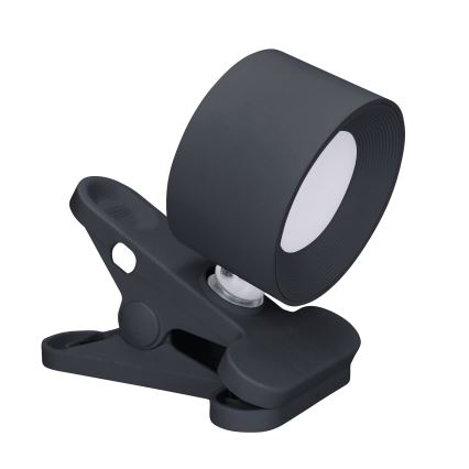 LED Сенсорна акумуляторна лампа з регулюванням яскравості 3в1 LED/4W/2000 mAh 3000/4000/6500K чорний