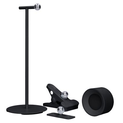 LED Сенсорна акумуляторна лампа з регулюванням яскравості 3в1 LED/4W/2000 mAh 3000/4000/6500K чорний