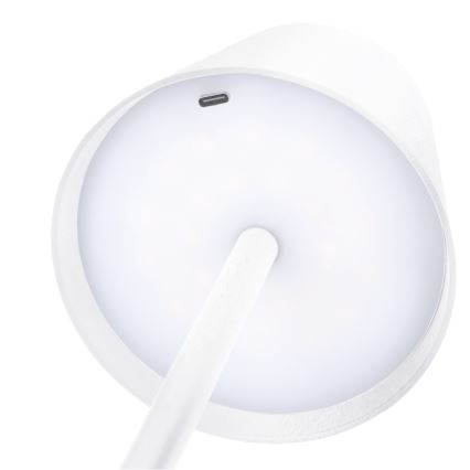 Світлодіодна регульована сенсорна настільна лампа LUCCA LED/3,7V 3000/4000/6500K 2000 mAh біла