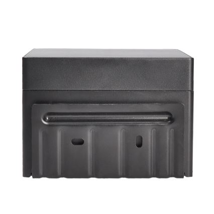 Світильник на сонячних батареях для стіни з LED, датчиком руху та сутінковим сенсором PALERMO LED/5W/3,7V 2000 mAh IP54 чорний