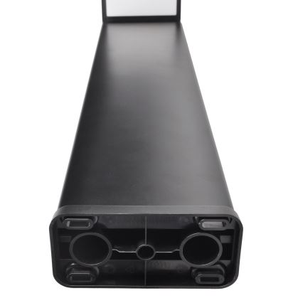 Світлодіодна сонячна лампа з датчиком руху та сутінків PALERMO LED/5W/5V 2000 mAh IP54 чорна