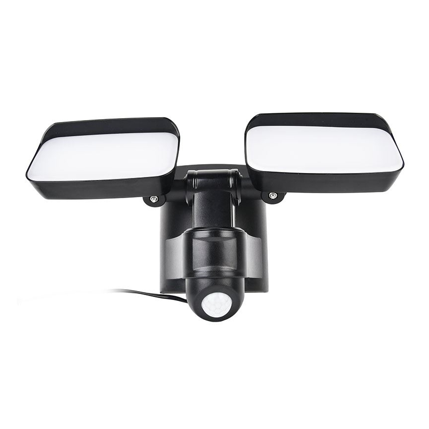 Сонячний LED-прожектор з датчиком — 9 Вт (LED), 3,7 В, 3600 мА·год, IP54