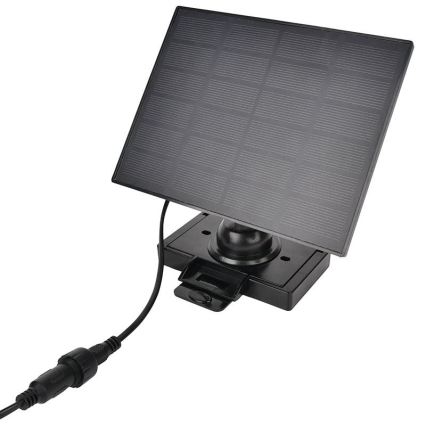 Сонячний LED-прожектор з датчиком — 9 Вт (LED), 3,7 В, 3600 мА·год, IP54
