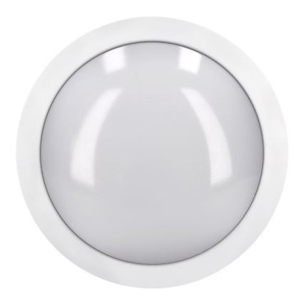 Вуличний світлодіодний стельовий світильник SIENA LED/13W/230V IP54 діаметр 17 см білий