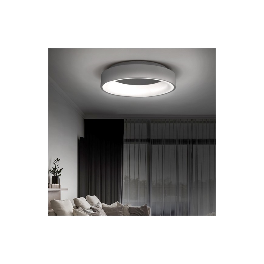 Светодиодный потолочный светильник с регулированием яркости TREVISO LED/48W/230V + пульт ДУ