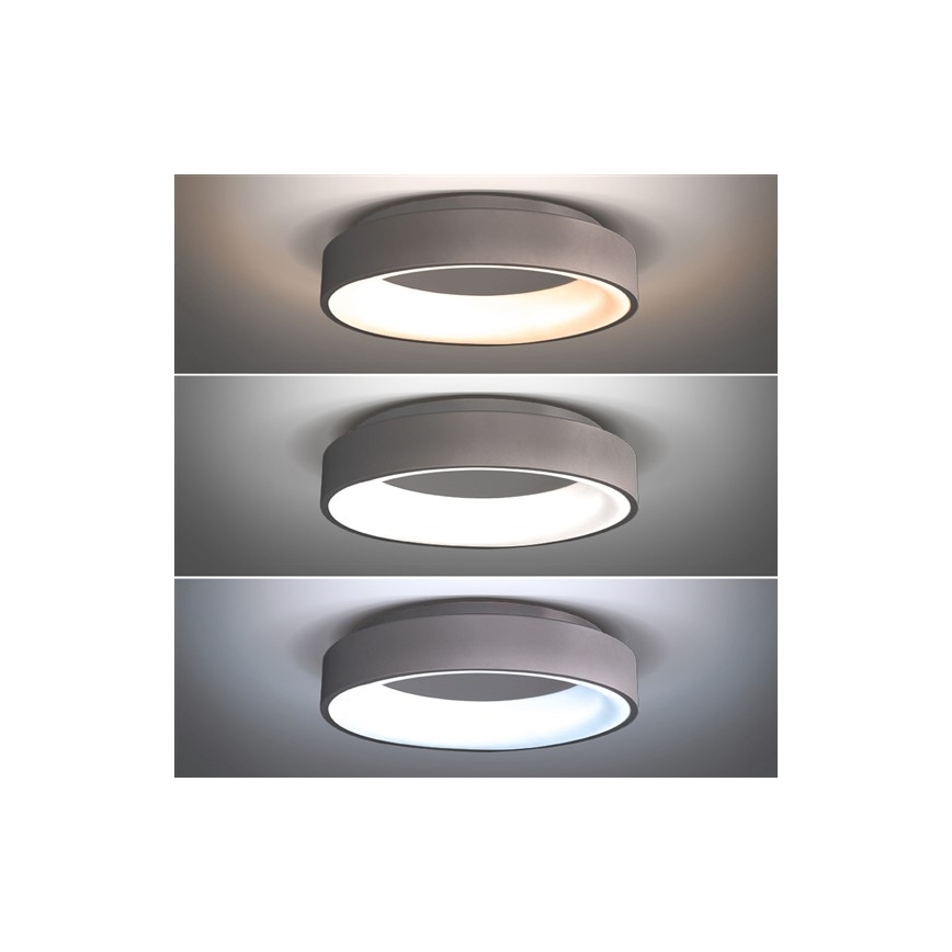 Светодиодный потолочный светильник с регулированием яркости TREVISO LED/48W/230V + пульт ДУ