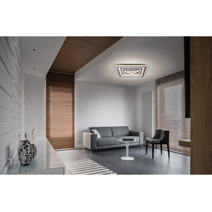 Светодиодный потолочный светильник с регулированием яркости TREVISO LED/48W/230V + пульт ДУ